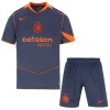 Officiële Voetbalshirt + Korte Broek Inter Milan Derde 2025-26 - Kids